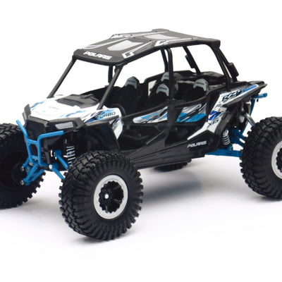 New Ray Toys Polaris RZR XP4 Rock Crawler (White Lightning)/ Scale - 1:18