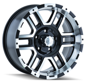 ION Type 179 16x8 / 6x139.7 BP / 10mm Offset / 106mm Hub Black/Machined Wheel