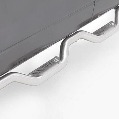 Lund 07-14 Chevy Silverado 2500 Ext. Cab Latitude Nerf Bars - Polished