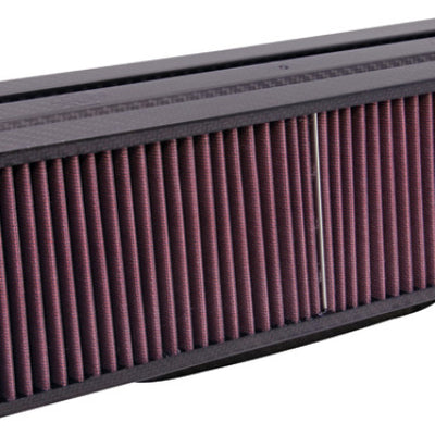 K&N Filter Universal Air Filter Carbon Fiber Top/Base Oval FLG. (8-3/4 x 3-1/4) 4-5/8H