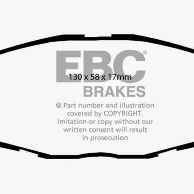 EBC 09-12 Hyundai Elantra 2.0 Touring Ultimax2 Front Brake Pads