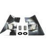 Rugged Ridge 97-02 Jeep Wrangler TJ Stainless Steel Mirror Relocation Brackets