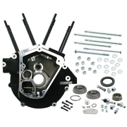 S&S Cycle 92-99 BT w/ 3-5/8 Bore Super Stock Alternator Style Crankcase - Wrinkle Black