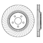 StopTech Power Slot 94-04 Ford Mustang Front Left Slotted Rotor