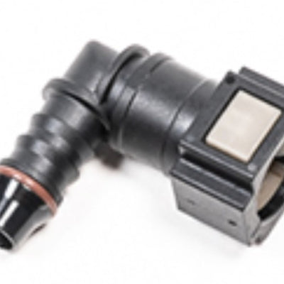 Radium 5/16in SAE Female to 90deg 3/8in Barb