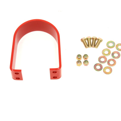 BMR 05-14 S197 Mustang BMR Rear Tunnel Brace Loop Upgrade - Red
