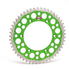 Renthal 92-98 Kawasaki KX125/ KX 250 2T/ KLX650/R Rear Twinring - Green 520-49P Teeth