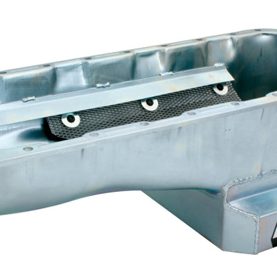 Moroso Chevrolet Big Block Mark IV Kicked Out Wet Sump 6qt 8in Steel Oil Pan