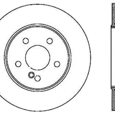 StopTech Drilled Sport Brake Rotor