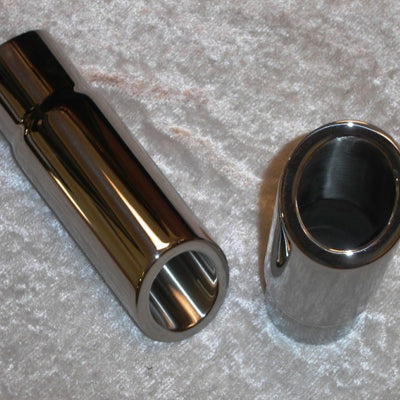 Stainless Works Double Wall 30 Deg Slash Cut Exhaust Tip 3in Body 2 1/2in ID