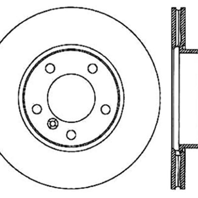StopTech Drilled Sport Brake Rotor