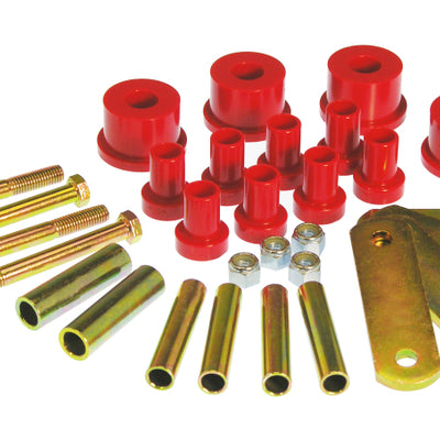 Prothane 65-76 Chrysler A Body HD Spring & Shackles Bushings - Red