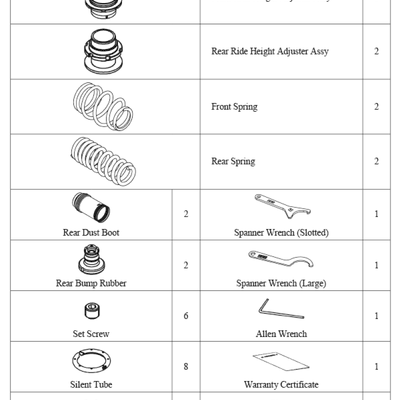 HKS TOYOTA SUPRA A90 ADJUSTABLE SPRING KIT