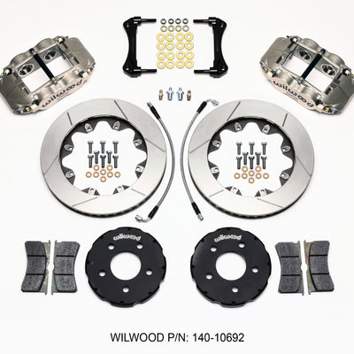 Wilwood Forged Superlite 4R ST BB Front Kit Road Race 94-04 Mustang