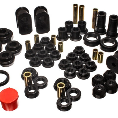 Energy Suspension 91-94 Ford Explorer 4WD Black Hyper-flex Master Bushing Set