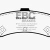 EBC 95-97 Nissan Sentra 1.6 Redstuff Rear Brake Pads