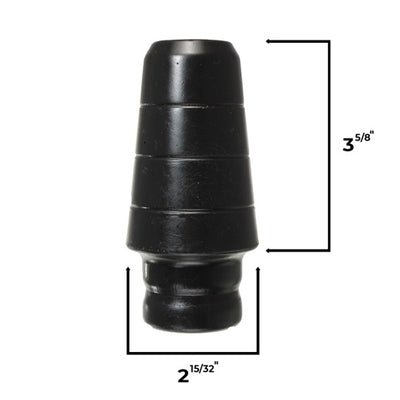 Energy Suspension 97-06 Jeep Wrangler TJ with 1 3/4 in lift Red Front Bump Stop Set (Set of 2)