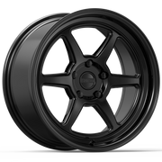 Kansei K14B Roku 18x9in / 5x112 BP / 12mm Offset / 66.56mm Bore - Gloss Black Wheel