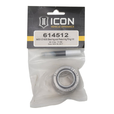 ICON 64031/214030 Bearing & Ret Ring Kit