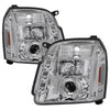 Spyder GMC Yukon 07-14/GMC Yukon XL 07-14 Projector Headlights LED Halo LED Chrome PRO-YD-GY07-HL-C