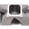 Edelbrock Manifold BBC Short Deck Super Victor 565 Conventional Rect Port Heads