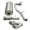 Corsa 2007-2010 Cadillac Escalade 6.2L V8 Polished Sport Cat-Back Exhaust