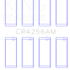 King Chrysler 148/148 Turbo DOHC 16V/Jeep 148 DOHC 16V Rod Bearing Set - Size +0.25mm