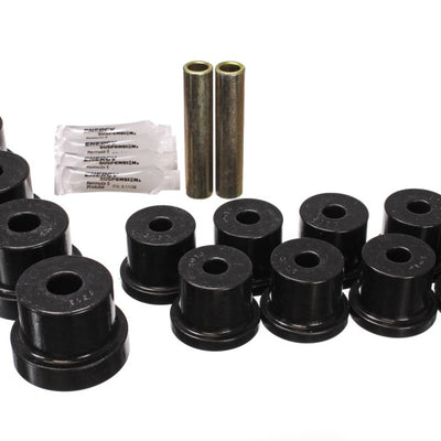 Energy Suspension 67-69 Chevrolet Corvette Black Rear Leaf Spring Bushing Set