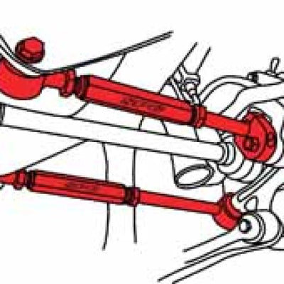 SPC Performance 93-07 Subaru Impreza (All) Rear EZ Arm XR Adjustable Control Arms