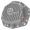 aFe Power Street Ser Rear Diff Cover Raw w/Mach Fin 2017 Ford Diesel Trucks V8-6.7L(td) Dana M275-14