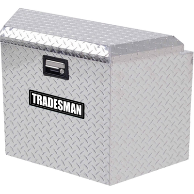 Tradesman Aluminum Trailer Tongue Storage Box (16in.) - Brite
