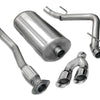 Corsa 2007-2008 Chevrolet Silverado Crew Cab/Short Bed 1500 4.8L V8 Polished Sport Cat-Back Exhaust