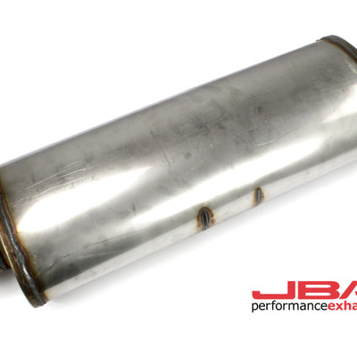 JBA Universal Chambered 304SS Muffler 22x8x5 3in Center/Center