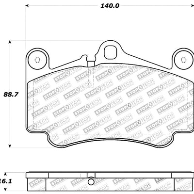 StopTech Performance Brake Pads
