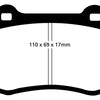 EBC 92-00 Dodge Viper 8.0 Bluestuff Front Brake Pads