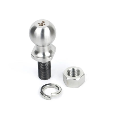 Weigh Safe 2in Tow Ball (10K Max GTW/1.5K Max Tonuge) - Stainless Steel