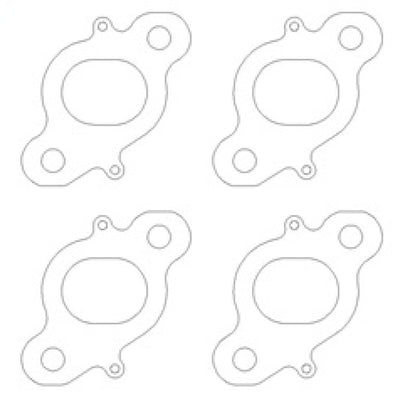 Cometic Nissan CA18 DET .030 inch DOHC Exhaust Gasket (4 pcs per Kit)