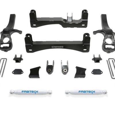 Fabtech 2019 GM C1500 P/U 6in Basic Sys w/Perf Shks