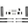 Fabtech 07-18 Jeep JK 4WD 4-Door 3in Sport System w/Stealth Shocks