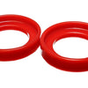 Energy Suspension 90-97 Honda Accord/Odyssey / 92-01 Honda Prelude Red Front Coil Spring Isolator Se