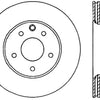 StopTech Power Slot 06-07 350Z / 05-07 G35 / 06-07 G35X SportStop CRYO Slotted Rear Right Rotor