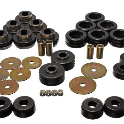 Energy Suspension 92-97 GM Denali XL/Blazer/Yukon XL 4WD Black Body Mount Set