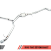 AWE Tuning Audi B9 A5 Track Edition Exhaust Dual Outlet - Chrome Silver Tips (Includes DP)