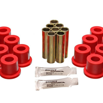 Energy Suspension Spring Bushings - Red