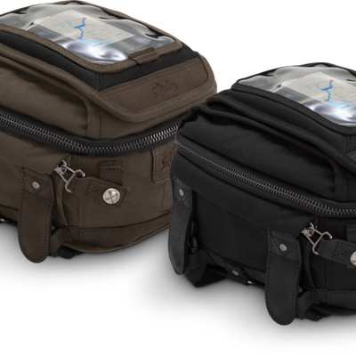 Burly Brand Voyager Tank/Tail Bag - Black