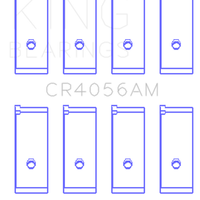 King Engine Bearings Suzuki G15A/G16A/B (Size Standard) Rod Bearing Set