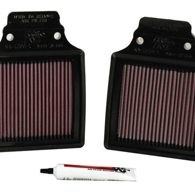 K&N 00-06 Kawasaki ZX12R Ninja Replacement Air Filter (2 Per Box)