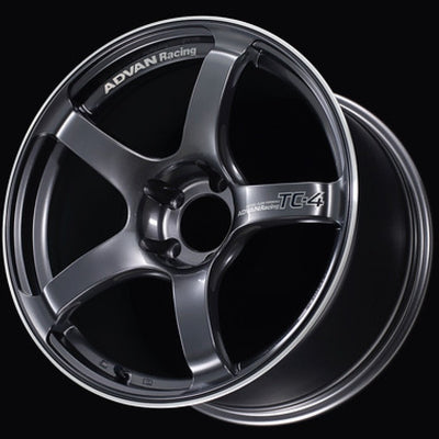 Advan TC4 16x7.0 +42 4-100 Racing Gunmetallic & Ring Wheel