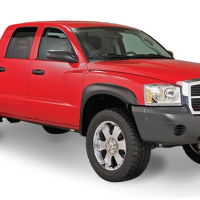 Bushwacker 97-04 Dodge Dakota Fleetside Extend-A-Fender Style Flares 4pc - Black
