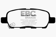 EBC 03-05 Infiniti FX35 3.5 Ultimax2 Rear Brake Pads